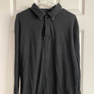 Men’s long sleeve polo